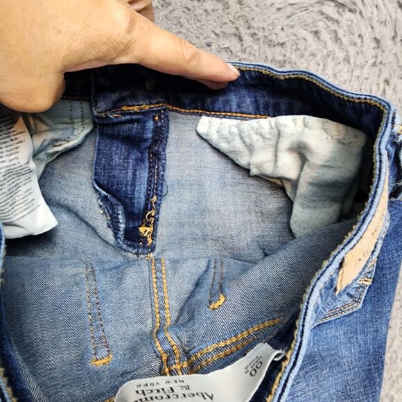 Abercrombie & Fitch Jeans Womens 24 Medium Wash Stretch Low Rise Skinny - Picture 10 of 12